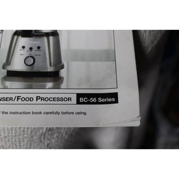 Cuisinart BC-56 Series Food Processor Parts Only ( Read Description) - Picture 4 of 4